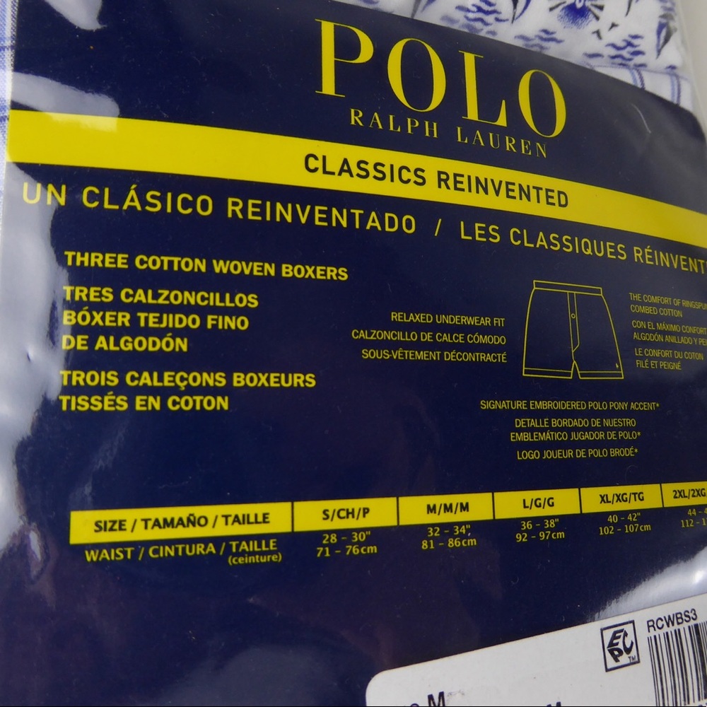 Polo Ralph Lauren Classic Fit Woven Cotton Boxers - Picture 6 of 6
